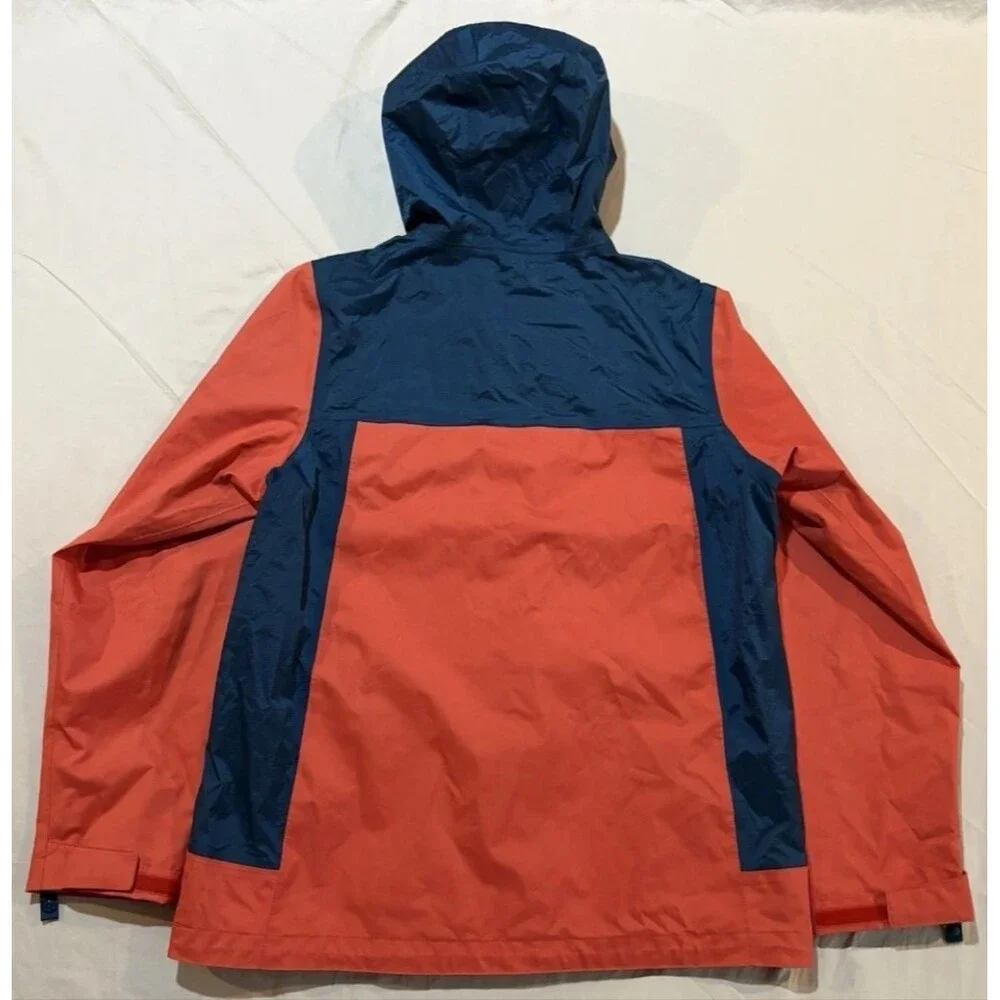 Patagonia 3-in-1 Interchange Ski Winter Snow Jacket Orange Blue Kid Boy Youth 14